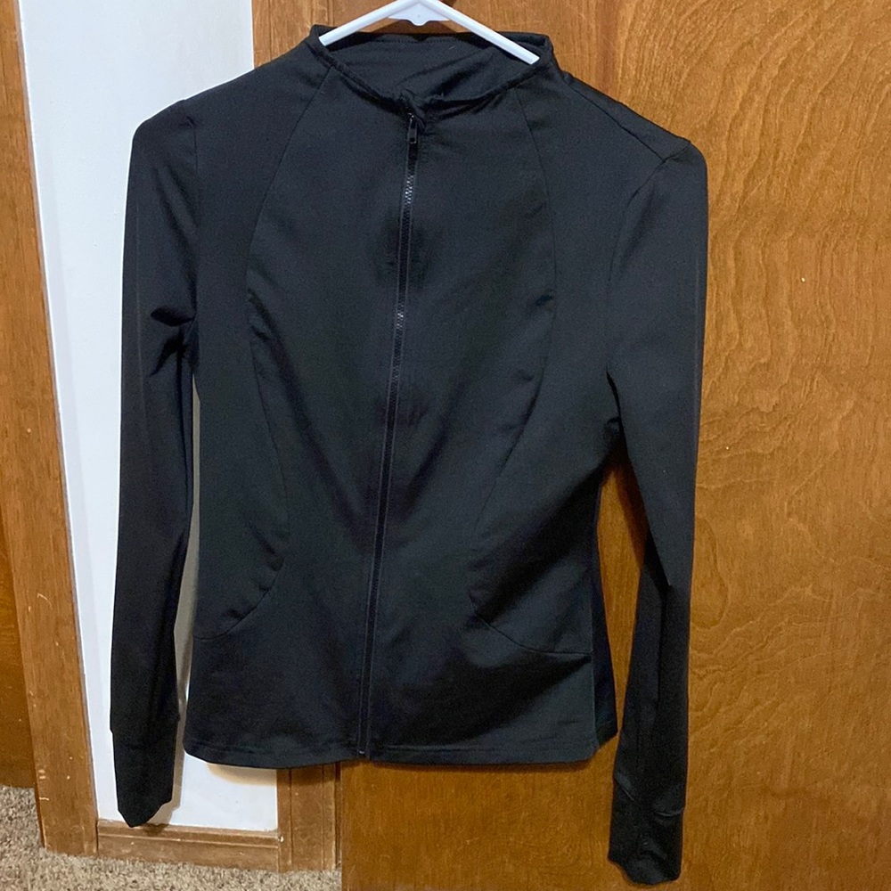 Black athletic jacket